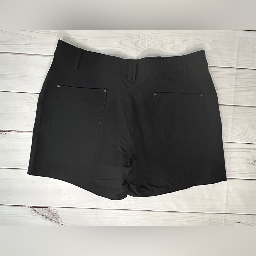 Willit Women's Size10 Black Quick-Dry Casual Golf Hiking Walking Everyday Shorts - Picture 3 of 8